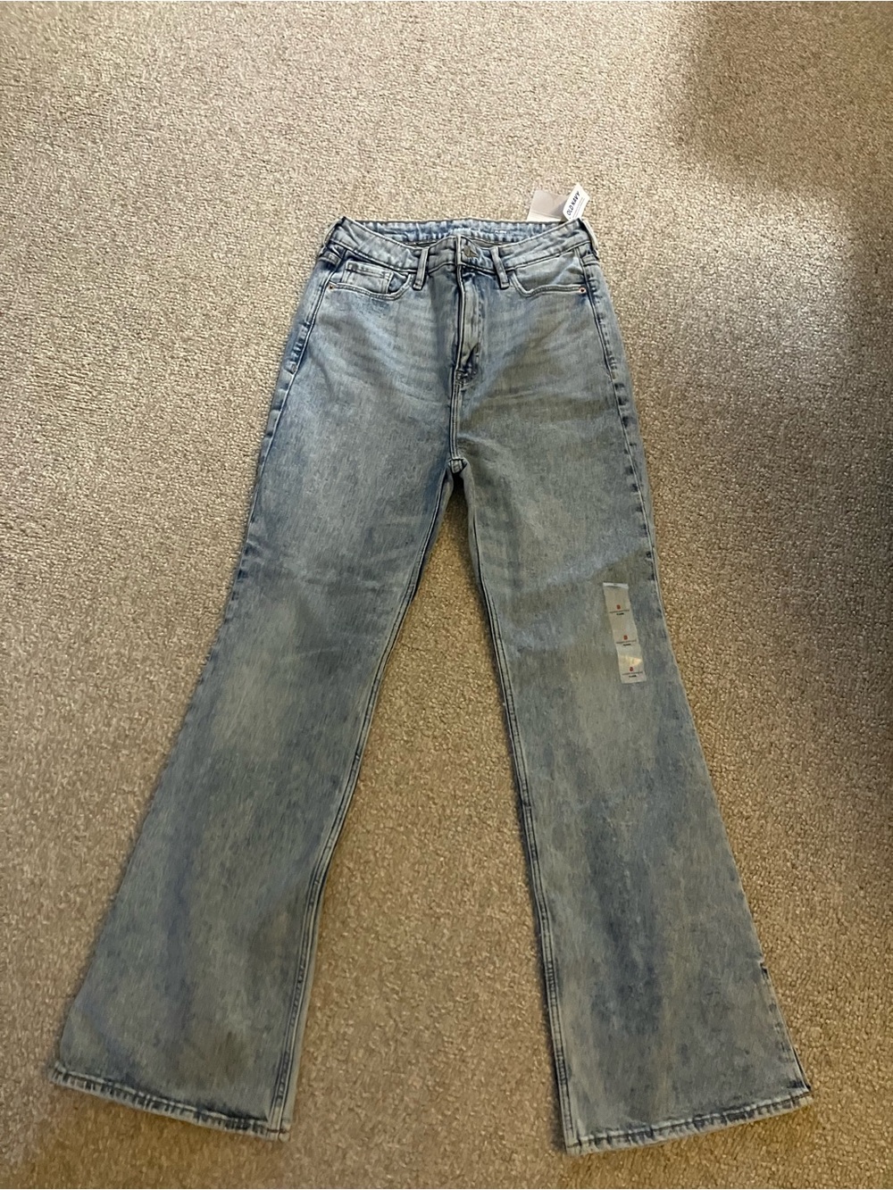 Old navy woman’s high rise flare jeans